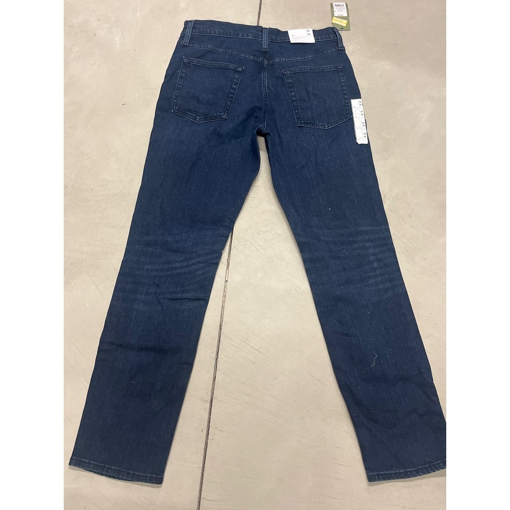 Goodfellow & Co Men's Slim Jeans - Dark Blue - Picture 2 of 4